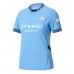 Damen Fußballbekleidung Manchester City Tijjani Reijnders #4 Heimtrikot 2025-26 Kurzarm